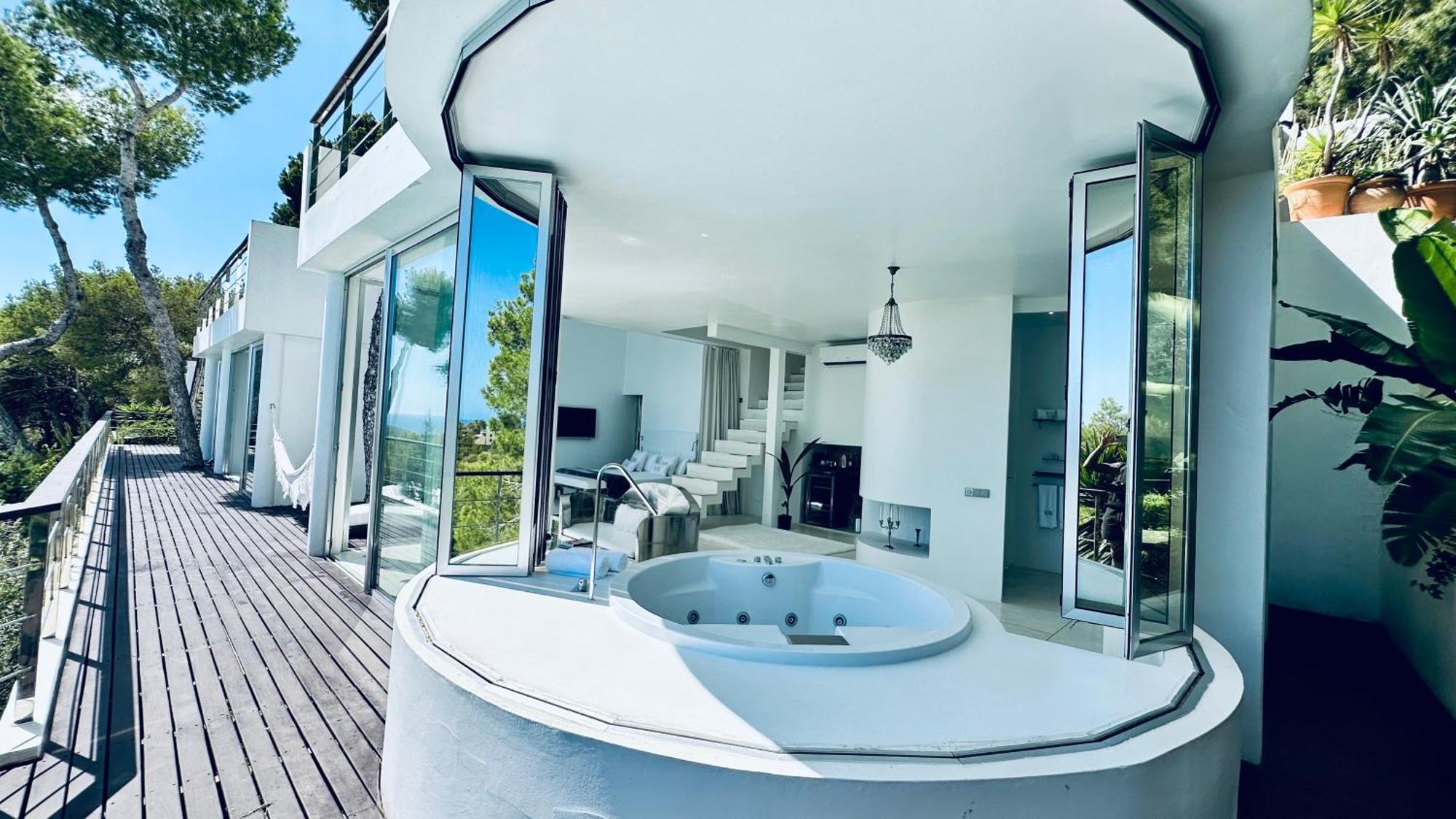 Villa Roca Ibiza - Un Paraiso Premium A Solo 10 Minutos De La Ciudad De Ibiza Y De Las Playas Cala Jondal Y Salinas Sant Jordi de ses Salines エクステリア 写真